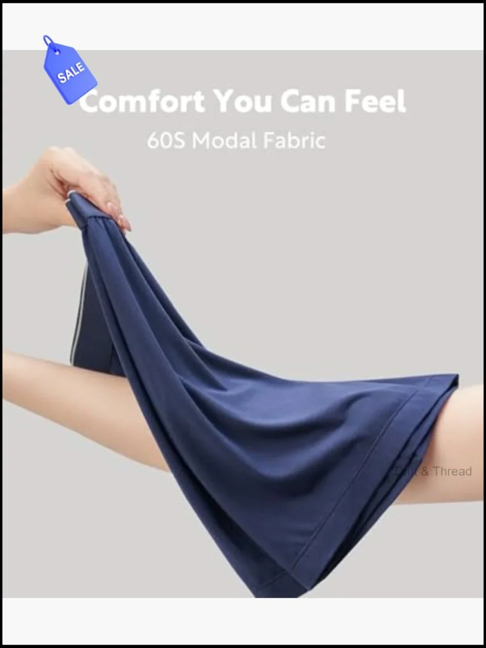 Men's Boxer Briefs 4-Pack Modal Dual Pouch Anti-Chafe XL